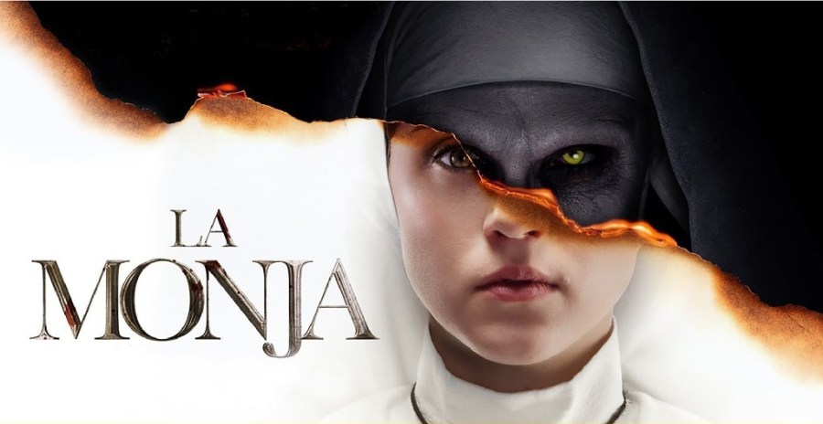 Valak, el demonio con forma de monja de The Nun (2018), spin-off de Expediente Warren.