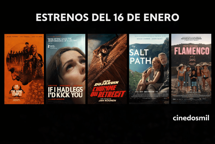 Estrenos de cine del 16 de enero de 2026 con 28 años después como estreno destacado en cines de España